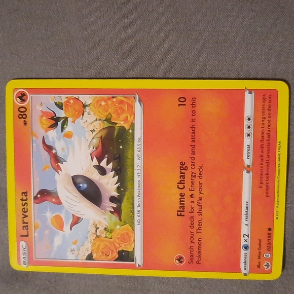 Pokemon | Other | Larvesta | Poshmark
